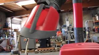 Lincoln Portable Mobiflex 200-M Fume Smoke Extractor Air Dust Cleaner Filter