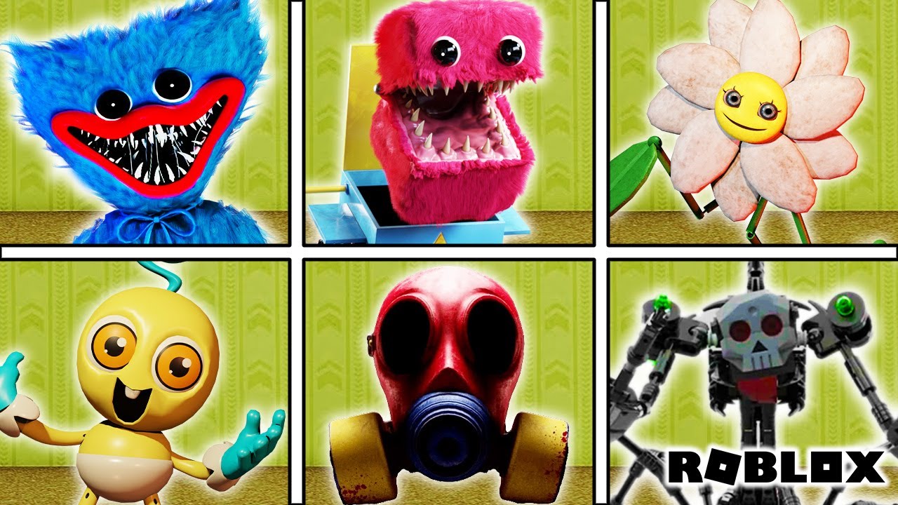 ポピープレイタイムチャプター3のキャラが追加されたバックルームに