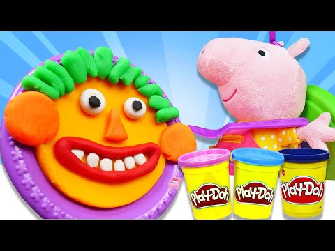 Видео: Видео шоу Готовлю игрушкам - Готовим вкусняшки вместе для детей! Веселые игры Play Doh