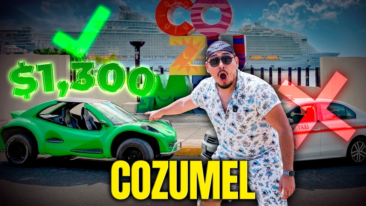 Qué transporte usar en Cozumel 🚖 | Guía para moverse fácil y barato