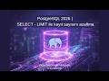 PostgreSQL 2026 | 10 - Select - LIMIT ile kayıt sayısını azaltma