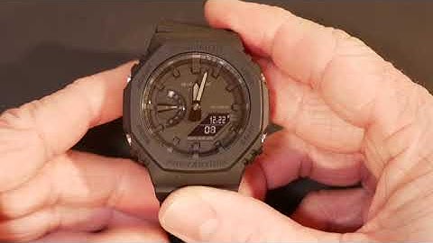 G-SHOCK GA-2100 en GM 2100 gebruiksaanwijzing
