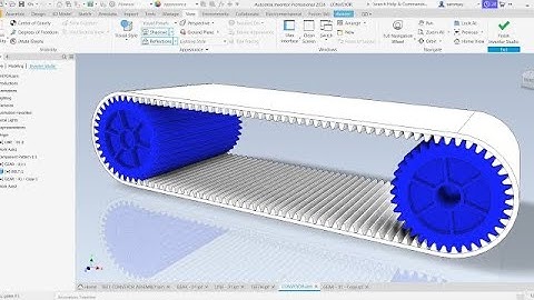 Conveyor Design and Drive Animation in Autodesk Inventor: A Comprehensive CAD Tutorial