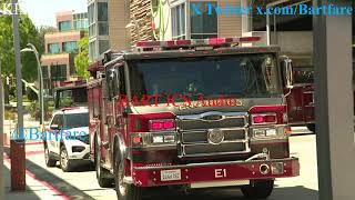 Fire & BART Dispatch Audio: Man is Rescued from Under a BART Train at Walnut Creek BART Station