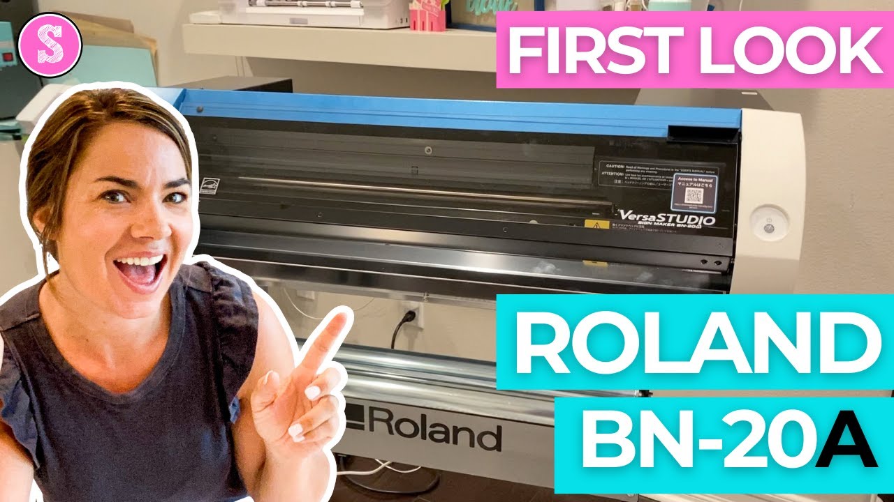 Unboxing Roland BN20A First Look! 20" Ecosolvent Print and Cut