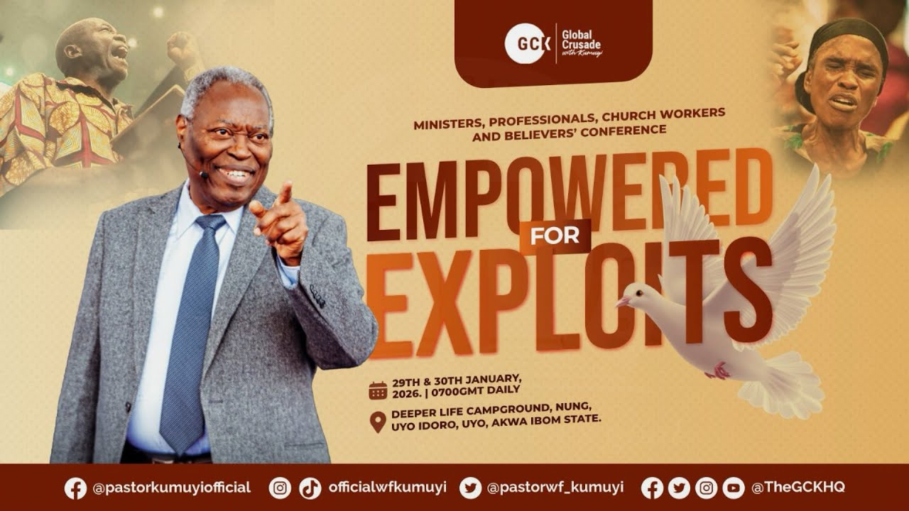 The Foundation for Exploits in Ministry || Pastor W.F Kumuyi