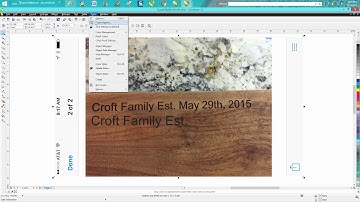 Corel Draw Tips & Tricks  how to save a photo as a PDF and a short cut