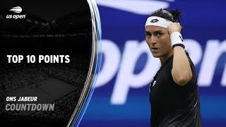 Ons Jabeur | Top 10 Points | 2023 US Open
