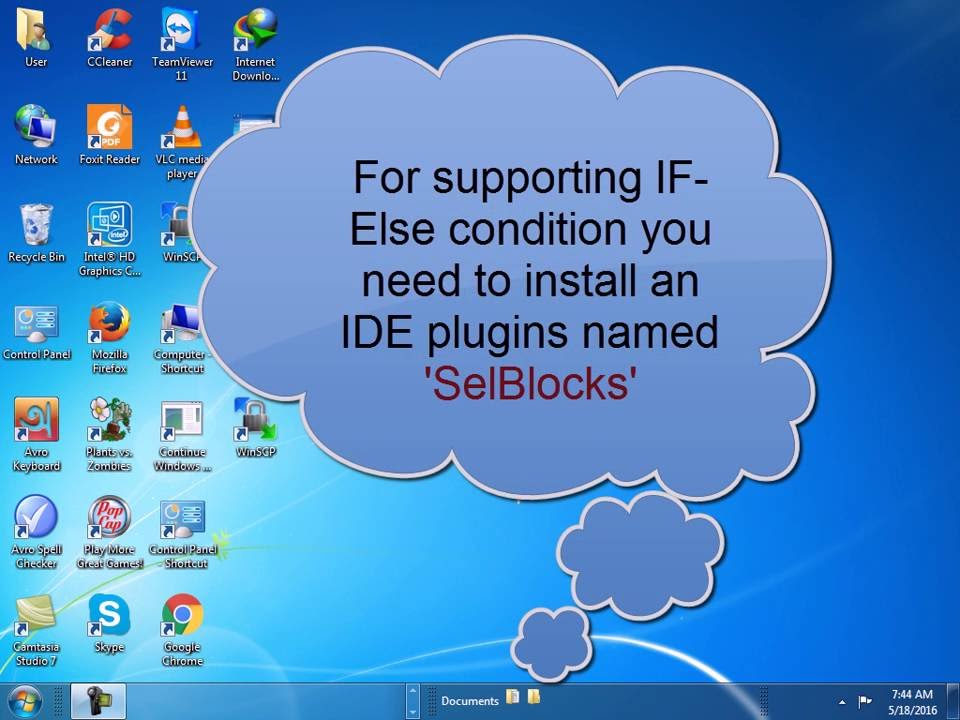 How To Use If Else Condition In Selenium Ide Bangla Voice Youtube