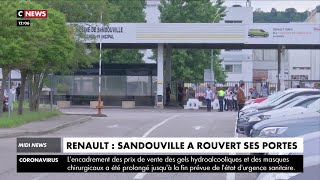 Renault : l'usine de Sandouville a rouvert ses portes