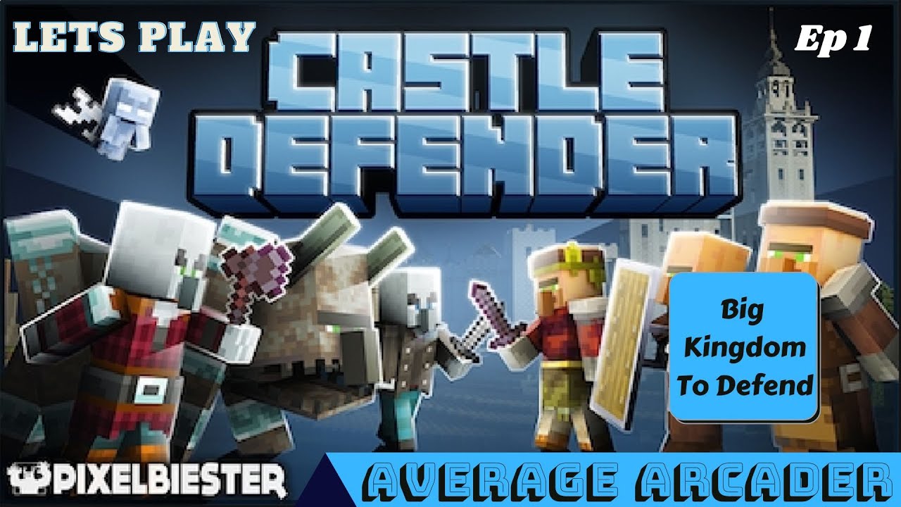 Lets Play Minecraft Castle Defender/ Ep 1 - YouTube