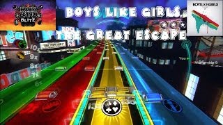 Boys Like Girls - The Great Escape - Rock Band Blitz Playthrough (5 Gold Stars)