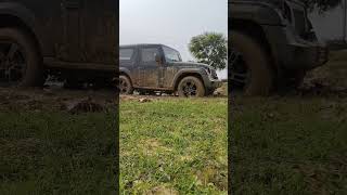 THAR Offroading 4x4  #shorts #shortfeed #viral #thar #youtubeshorts #trending