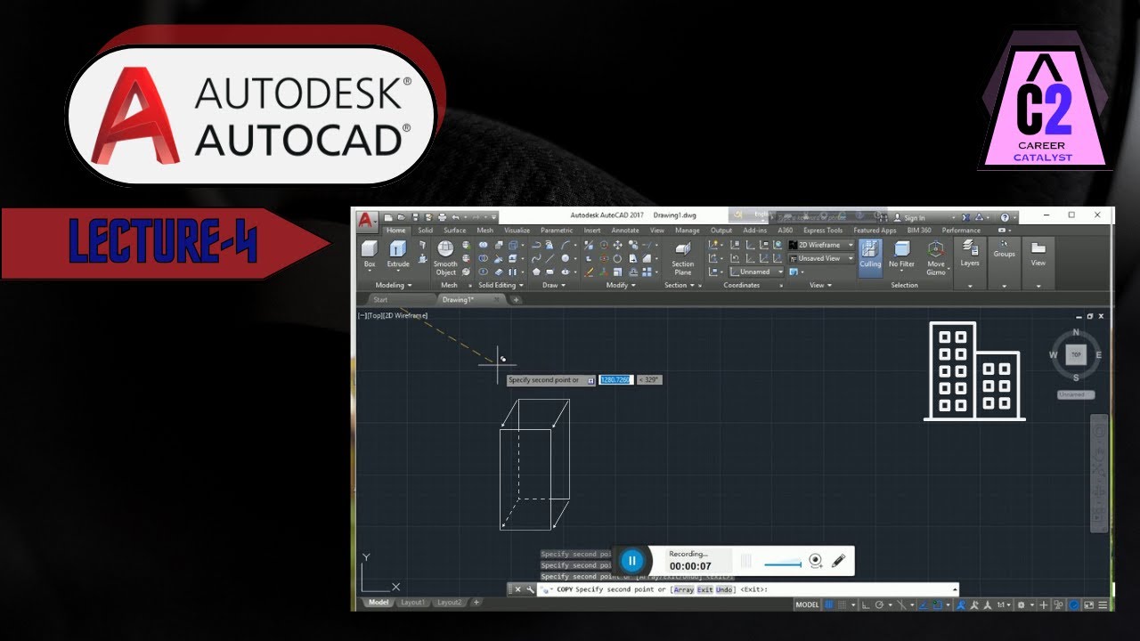 AutoCAD Basics | Lecture 4 - YouTube