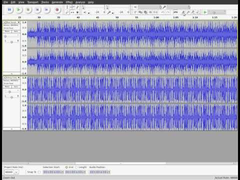 Audacity - multipule tracks part 2