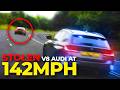 Stung and boxed in within SIX MILES | 17-year-old leads POLICE on 140MPH PURSUIT
