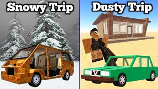 A Dusty Trip Vs A Snowy Trip - Gameplay Comparison