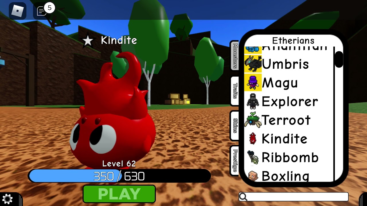 How to get Magu Roblox Monsters of Etheria - YouTube