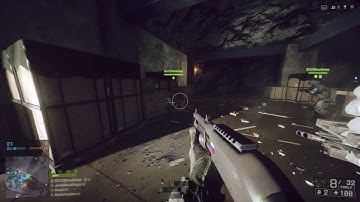 (Remington 870/Shorty 12g) Battlefield 4: TDM - Operation Locker W/ Live Commentary