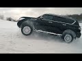 ЛАДА НИВА ПРОТИВ ЯПОНЦЕВ с СНЕГУ Nissan Patrol , Range Rover и Dodge Ram и УАЗ ПАТРИОТ