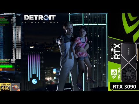 Detroit Become Human  Realistic Ultra Graphics Gameplay [4K UHD 60FPS]  Full Game 