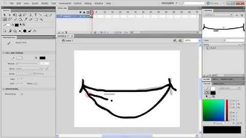 Symbols and Lip Sync in Flash Tutorial