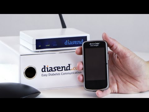 diasend® Clinic - Uploading Roche Accu-Chek Insight insulin pump