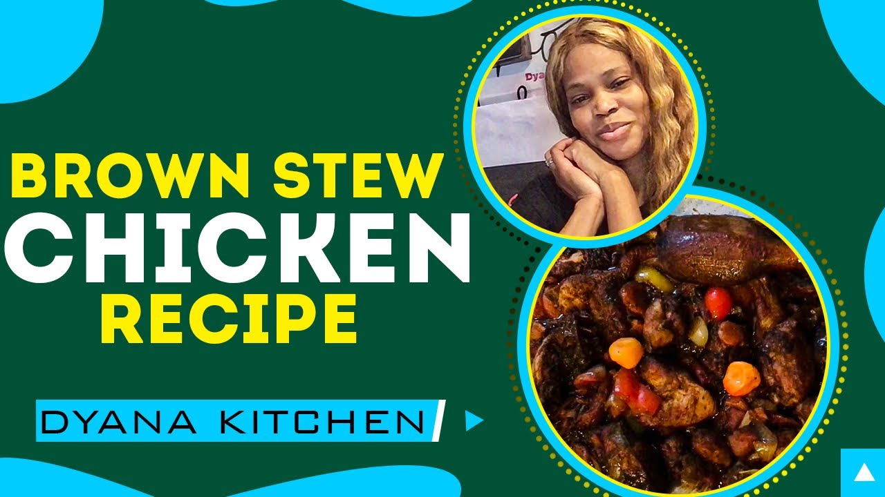 Authentic Brown Stew Chicken Jamaican Style Recipe Cook Like A Jamaican Youtube