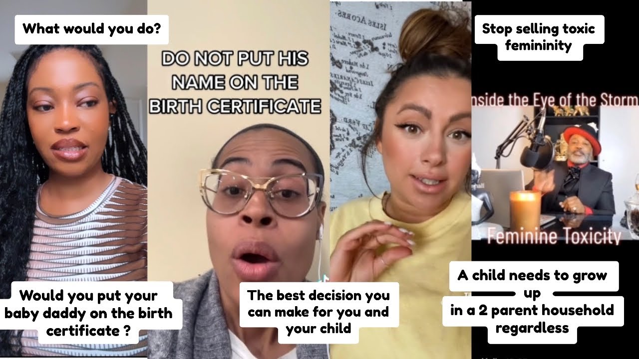 Before You Put Your Baby Daddy’s Name On The Birth Certificate Watch This