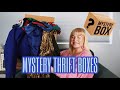 Opening Subscriber Mystery Thrift Boxes! | Thrift Haul 2020