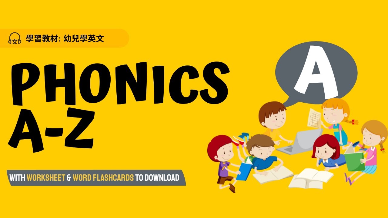 PHONICS AZ Learning English Alphabets A Vocabulary for Age 36