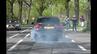 SUPERCARS ACCELERATING! loud launches, crazy m3 powerslide and more!!
