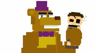 Hot Food but its Fredbear instead of Michael Rosen - 8bit version