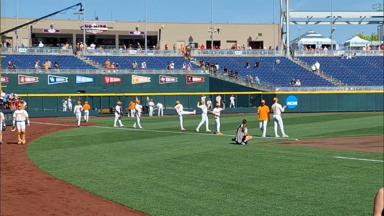 Pregame atmosphere, Tennessee v. Florida State, CWS, Omaha, NE, June 14, 2024 YouTube