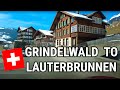 Driving from Grindelwald to Lauterbrunnen with a Tesla Model 3 Performance (Switzerland)