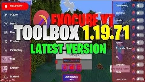 Toolbox For Minecraft 1.19.71 Infinite Time 2023 [ Minecraft Mod Menu ] |