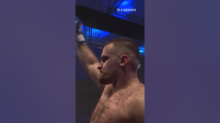 Most brutal KO of the #SENSHI 20: Asdren Gashi shocked not only the opponent but also the crowd.