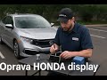 Oprava displaye HONDA, který jen píše "Čínský čaj"