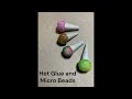 Glitter Cones  and Fake Shave ice cone