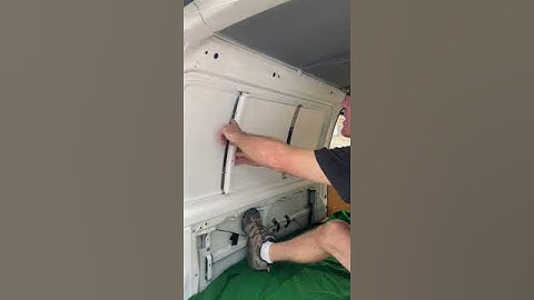 Step 2 - Van Window Install