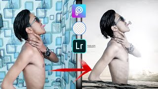 Tongue Cut With Blade  - Photo Editing Tutorial in Picsart Step by Step in Hindi - Honey Patel