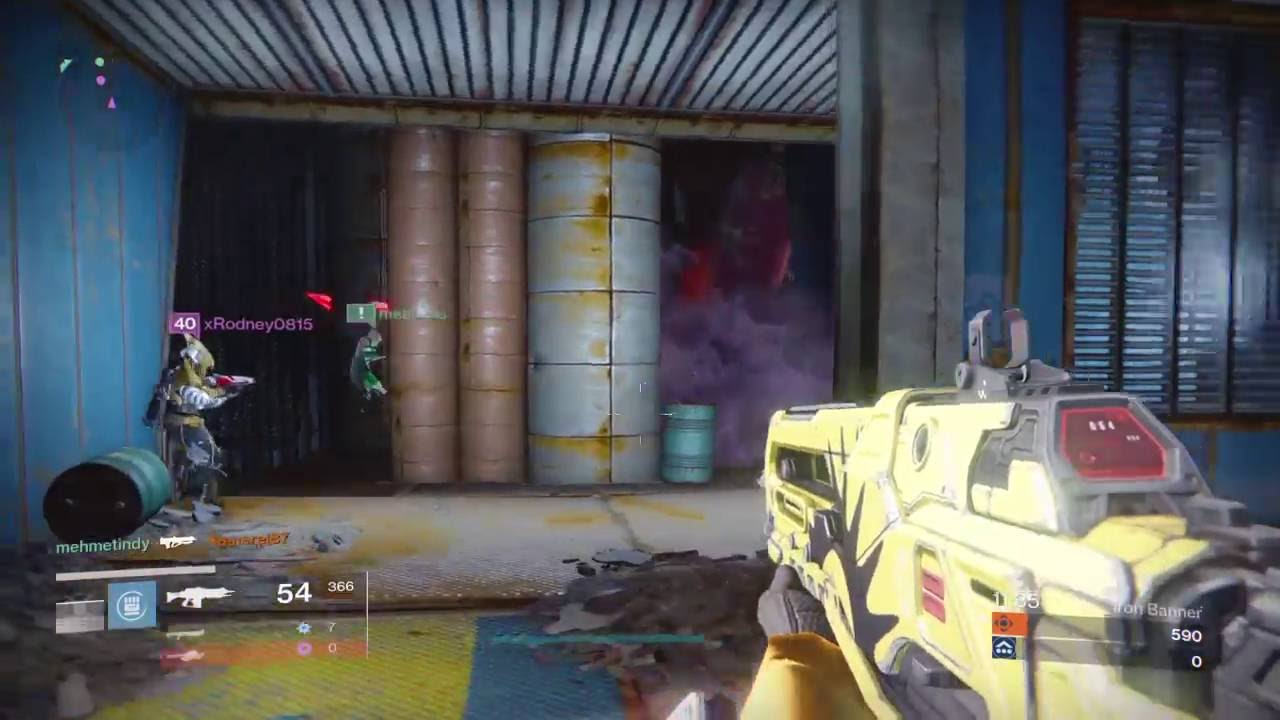 Destiny PVP Titan Gameplay Lightning Grenade Multi Kill