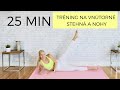 25 MIN TRÉNING NA VNÚTORNÉ STEHNÁ A NOHY | Na Doma | Cvicte So Zuzanou