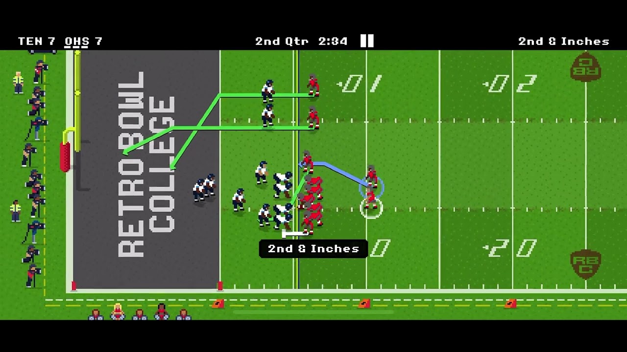 Can the BEST College Team beat the WORST NFL Team? Retro Bowl - YouTube