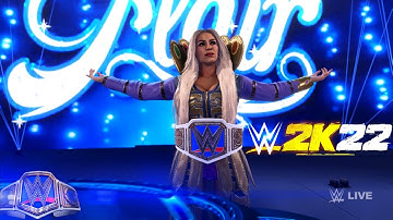 Wwe 2k22 Charlotte Flair 22 Smackdown 2022 Led Barricade | Wwe Smackdown Women champion