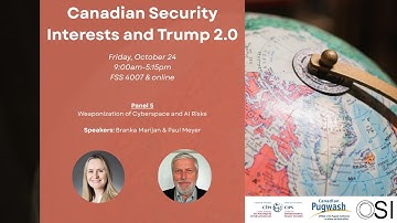 Panel 5: “Weaponization of Cyberspace and AI Risks”