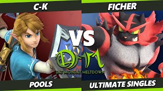 DAT MM 352 - C-K (Link) Vs. Ficher (Incineroar) Smash Ultimate - SSBU