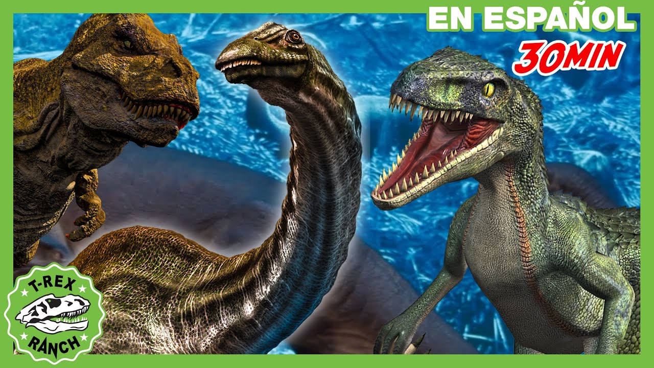 ¡Misterio de huesos de dinosaurio con un T-Rex! | Videos de dinosaurios