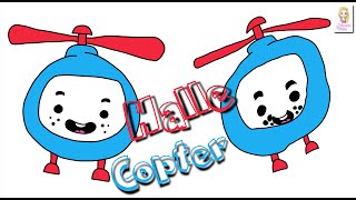 Cory Carson: How to Draw Halle Copter | Easy