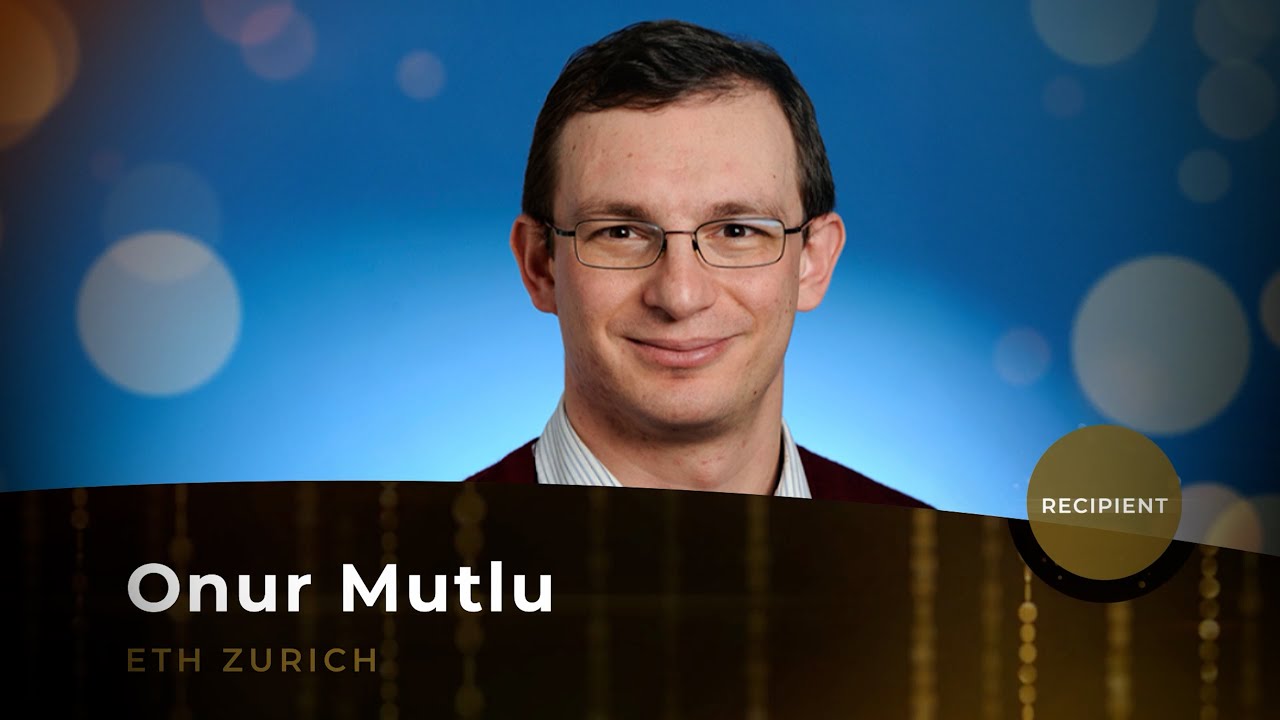Onur Mutlu, Recipient of the 2025 Harry H. Goode Memorial Award